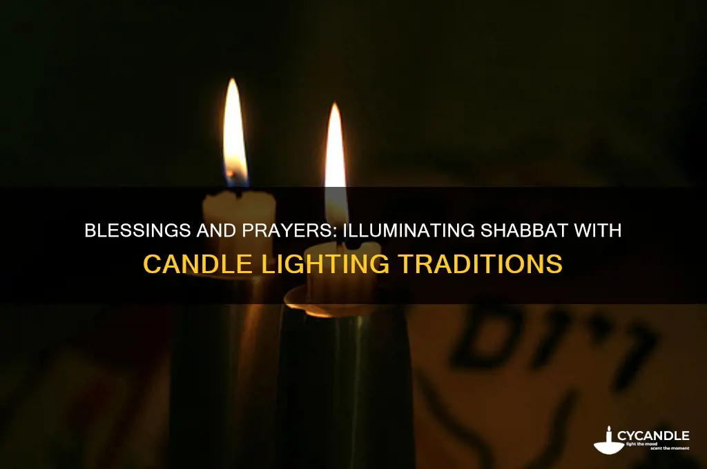 what pray you say to light candles for shabat
