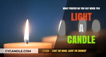 Lighting a Candle: Discover the Perfect Prayer for Your Intentions