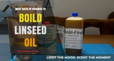 Perfect Beeswax to Boiled Linseed Oil Ratio for Wood Finishing