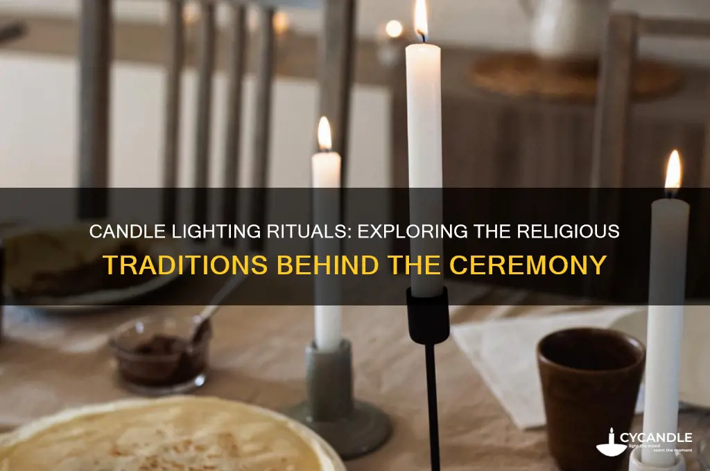 what religion is candle ng ceremony associated with