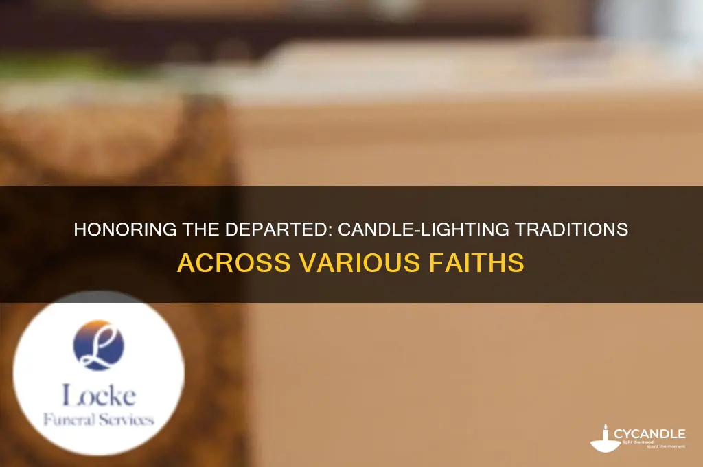 what religion lights candles for the dead