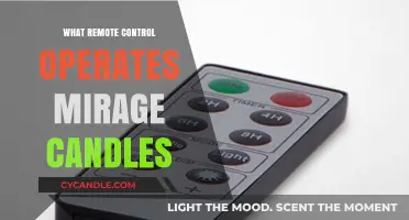 Which Remote Control Operates Mirage Candles: A Comprehensive Guide