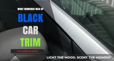 Effective Methods to Remove Wax from Black Car Trim Safely