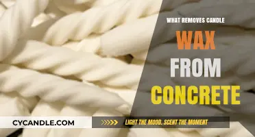 Effective Ways to Remove Candle Wax from Concrete Surfaces Easily