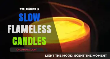 Choosing the Right Resistor to Safely Slow Flameless Candles