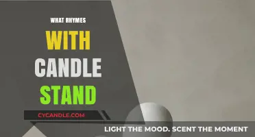 Creative Rhyme Guide: Words That Perfectly Match 'Candle Stand