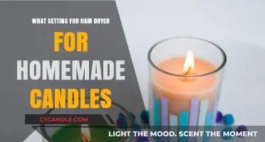 Perfect Hair Dryer Settings for Crafting Homemade Candles at Home