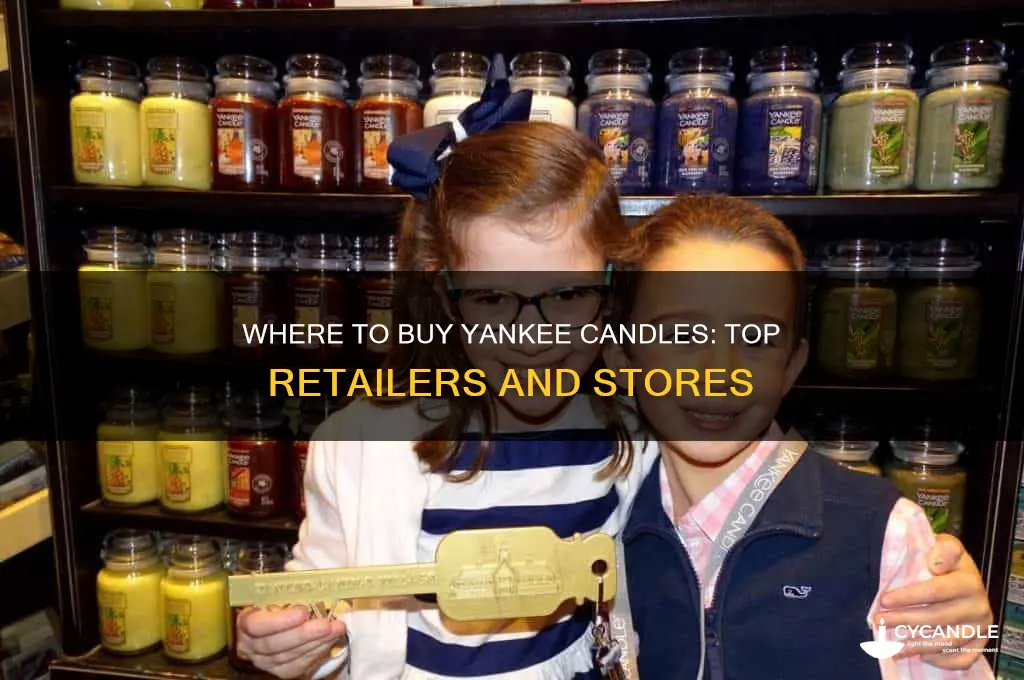 what shops stock yankee candles