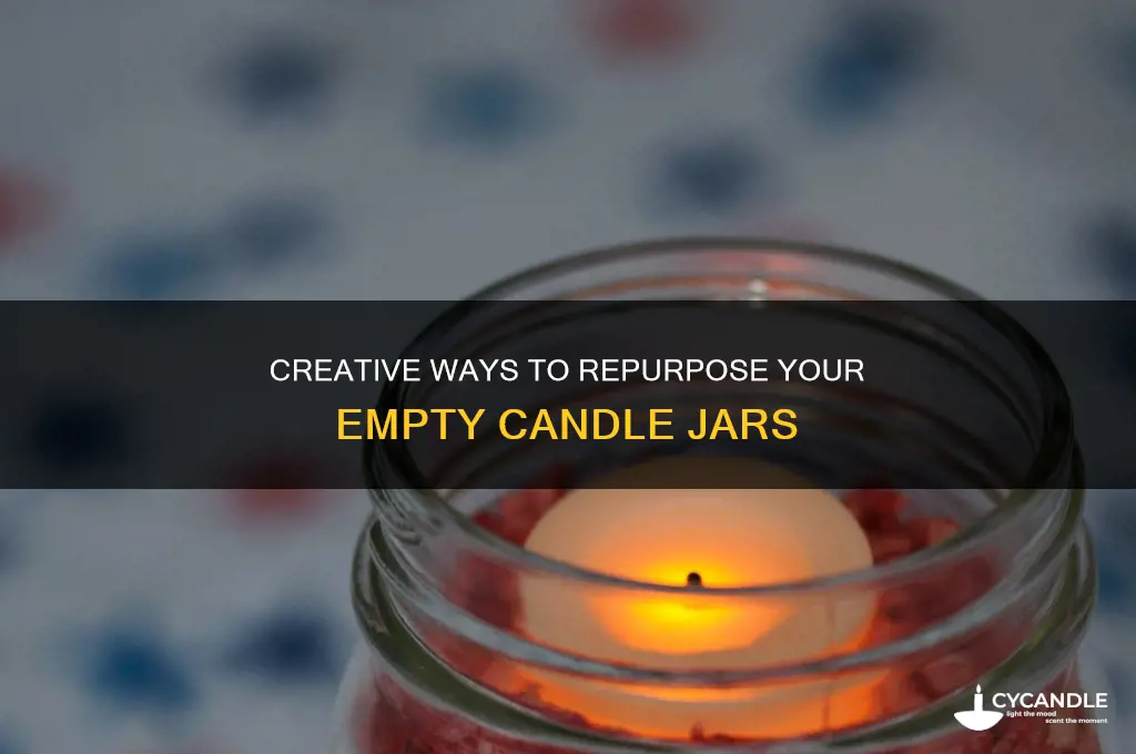 what should i do with a candle jar