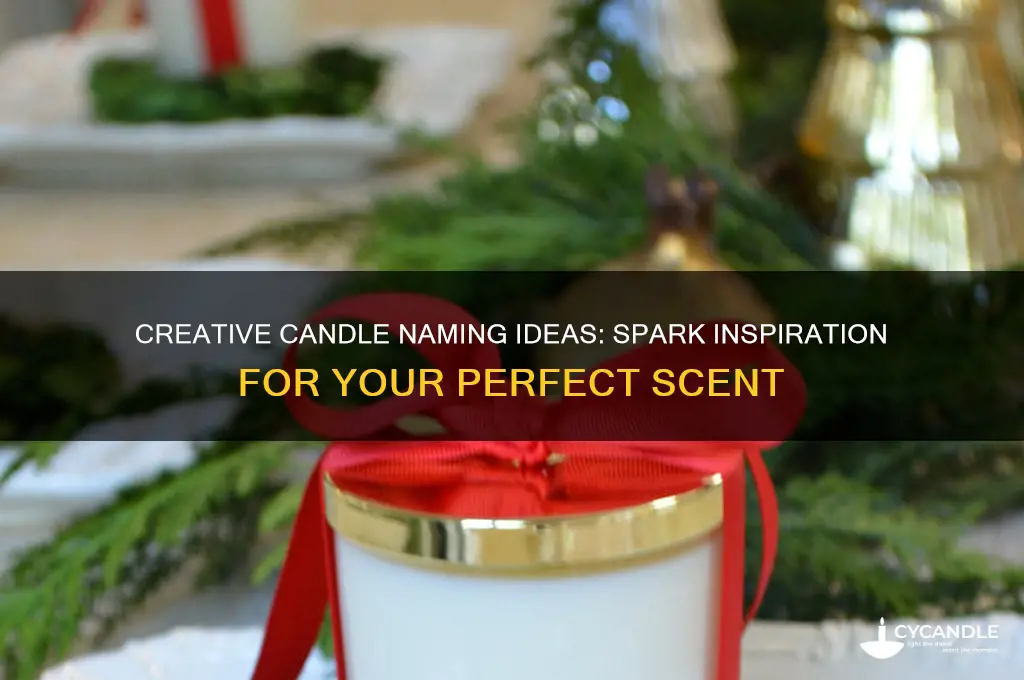 what should i name my candle