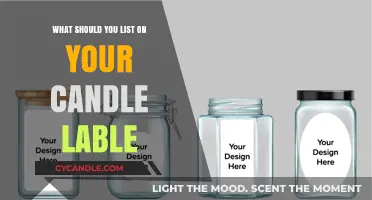 Essential Candle Label Details: Ingredients, Warnings, and Branding Tips