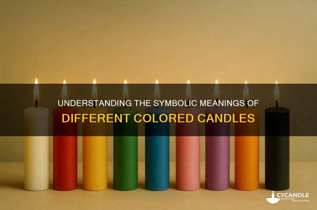 what siff colored candles mean