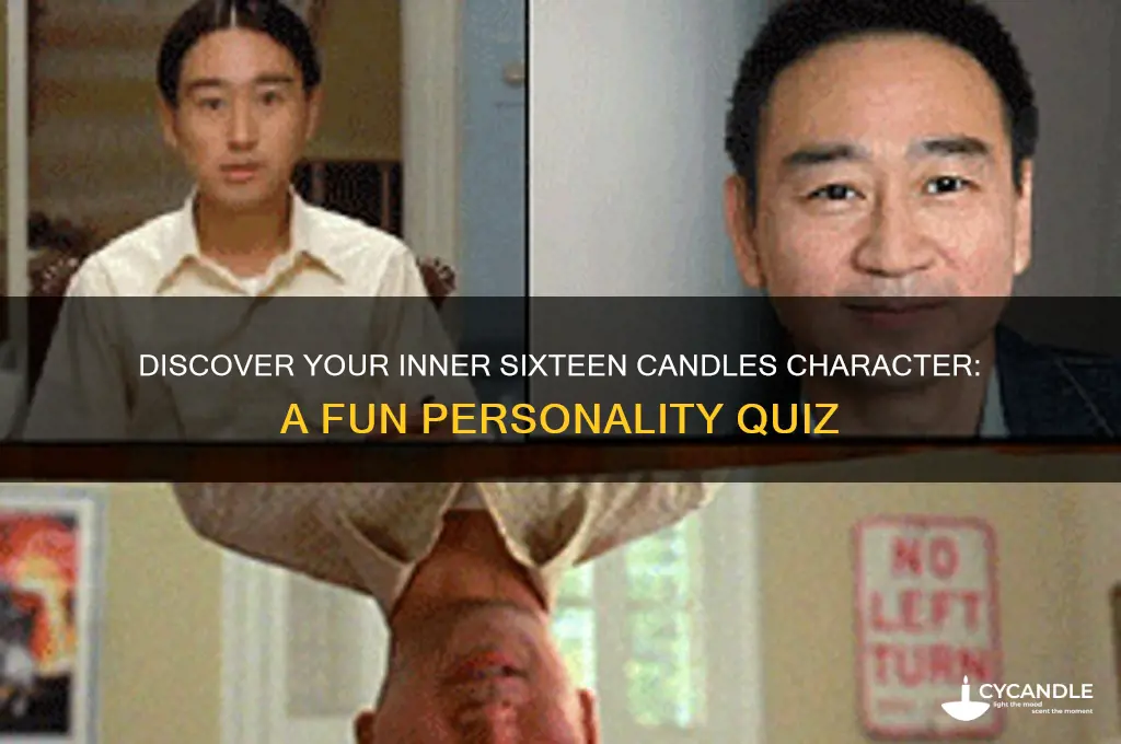what sixteen candles character are you