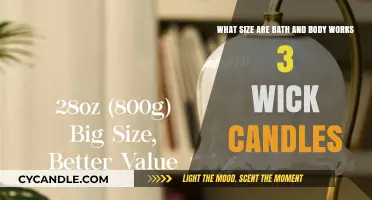 Bath & Body Works 3-Wick Candle Size Guide: Dimensions Revealed