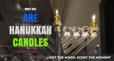 Hanukkah Candle Sizes: Choosing the Right Fit for Your Celebration