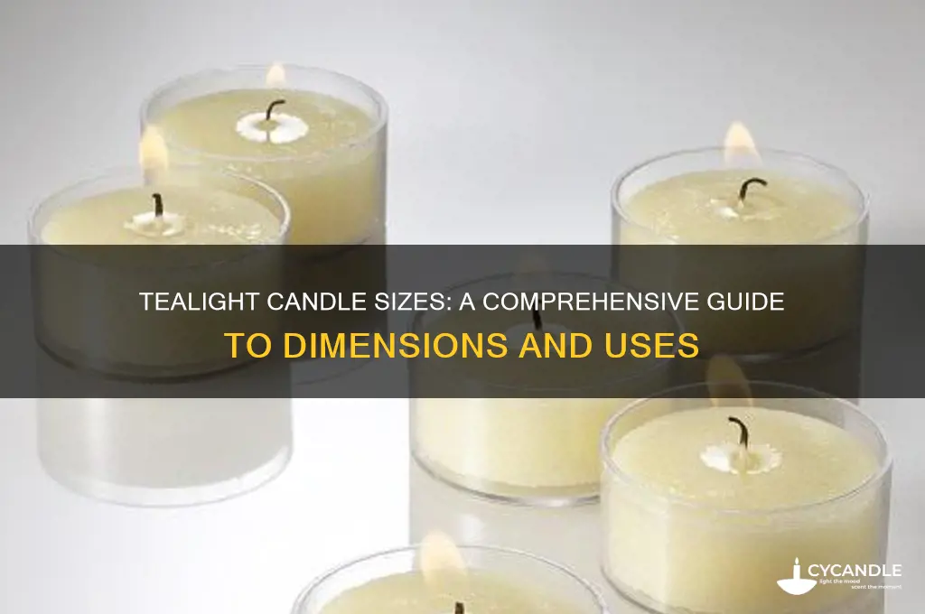 what size are tealight candles