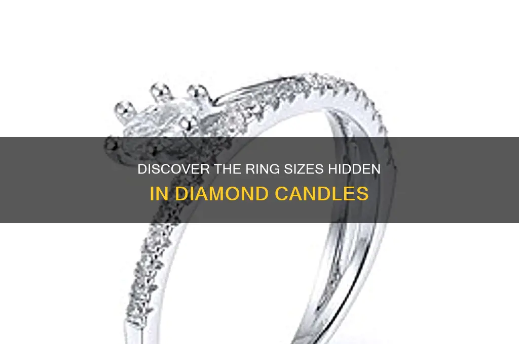 what size are the rings in diamond candles
