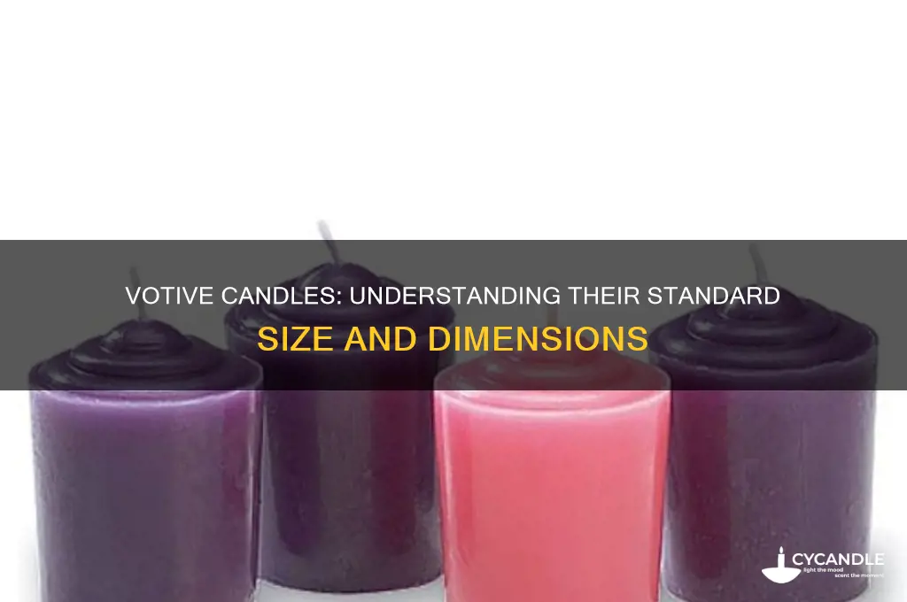 what size are votive candles