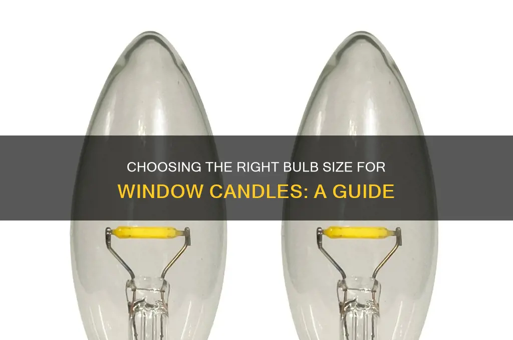what size bulb fits is candles for windows