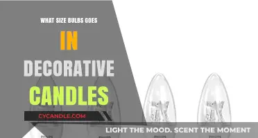 Choosing the Right Bulb Size for Your Decorative Candles