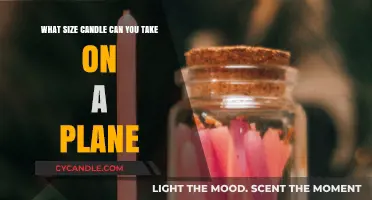 Traveling with Candles: TSA-Approved Sizes for Safe Flights