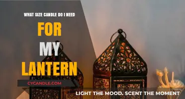 Choosing the Perfect Candle Size for Your Lantern: A Guide