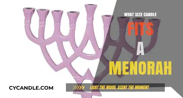 Choosing the Right Candle Size for Your Menorah: A Guide