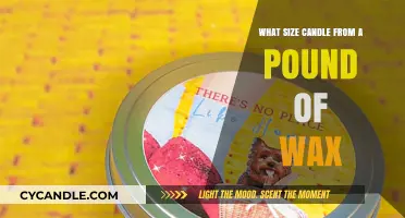 Perfect Candle Size: How Much Wax Makes the Ideal Pound Candle?