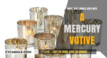 Choosing the Perfect Candle Size for Your Mercury Votive Holder