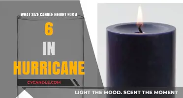Perfect Candle Height for 6-Inch Hurricane Glass: A Complete Guide