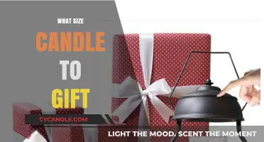 Choosing the Perfect Candle Size for Thoughtful Gifting