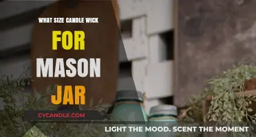 Choosing the Perfect Wick Size for Your Mason Jar Candles