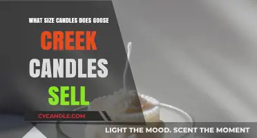 Goose Creek Candles: Exploring Their Range of Candle Sizes