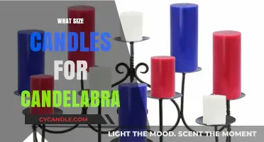 Choosing the Perfect Candle Size for Your Candelabra: A Guide