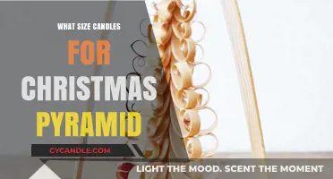 Choosing the Perfect Candle Size for Your Christmas Pyramid
