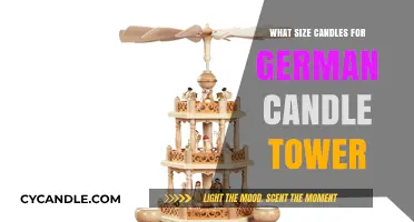 Choosing the Perfect Candle Size for Your German Candle Tower