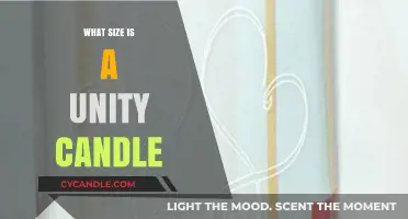 Understanding the Standard Size of a Unity Candle for Ceremonies