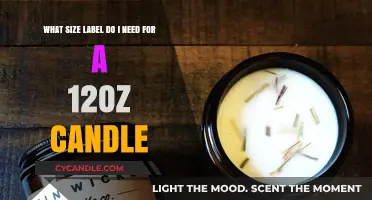 Perfect Label Size for 12oz Candles: A Comprehensive Guide