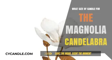 Perfect Candle Sizes for Your Magnolia Candelabra: A Comprehensive Guide