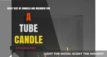 Choosing the Right Candle Size for Your Tube Candle Holder