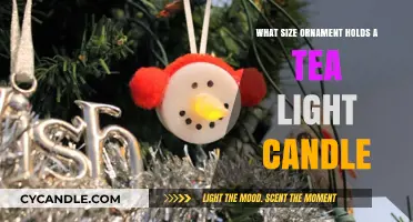 Perfectly Sized Ornaments to Hold Tea Light Candles: A Guide