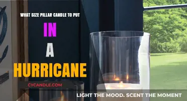 Choosing the Perfect Pillar Candle Size for Your Hurricane Lantern