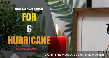 Choosing the Perfect Pillar Candle Size for Your 6-Inch Hurricane Lantern