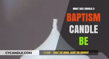 Choosing the Perfect Baptism Candle Size: A Practical Guide