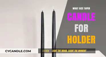 Choosing the Perfect Taper Candle Size for Your Holder