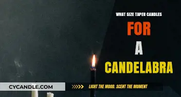 Taper Candle Sizes: Choosing the Right Fit for Your Candelabra