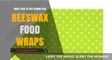 Perfect Beeswax Food Wraps: Ideal Fabric Cutting Sizes Guide