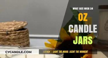 Choosing the Perfect Wick Size for 24 oz Candle Jars