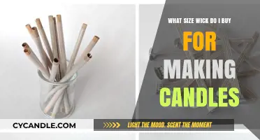 Choosing the Right Wick Size for Perfect Candle Making