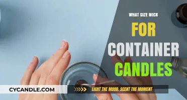 Choosing the Perfect Wick Size for Your Container Candles